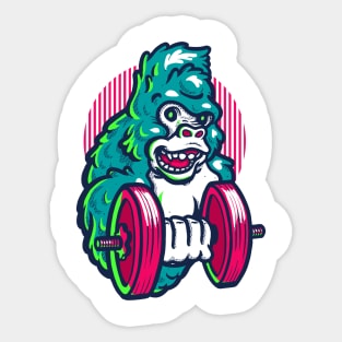 Gorilla Gym Sticker